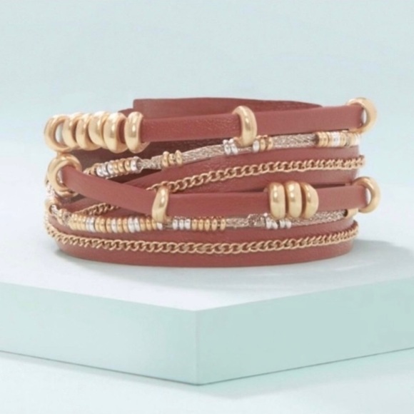 Stella & Dot Maize Wrap Bracelet - Picture 2 of 4